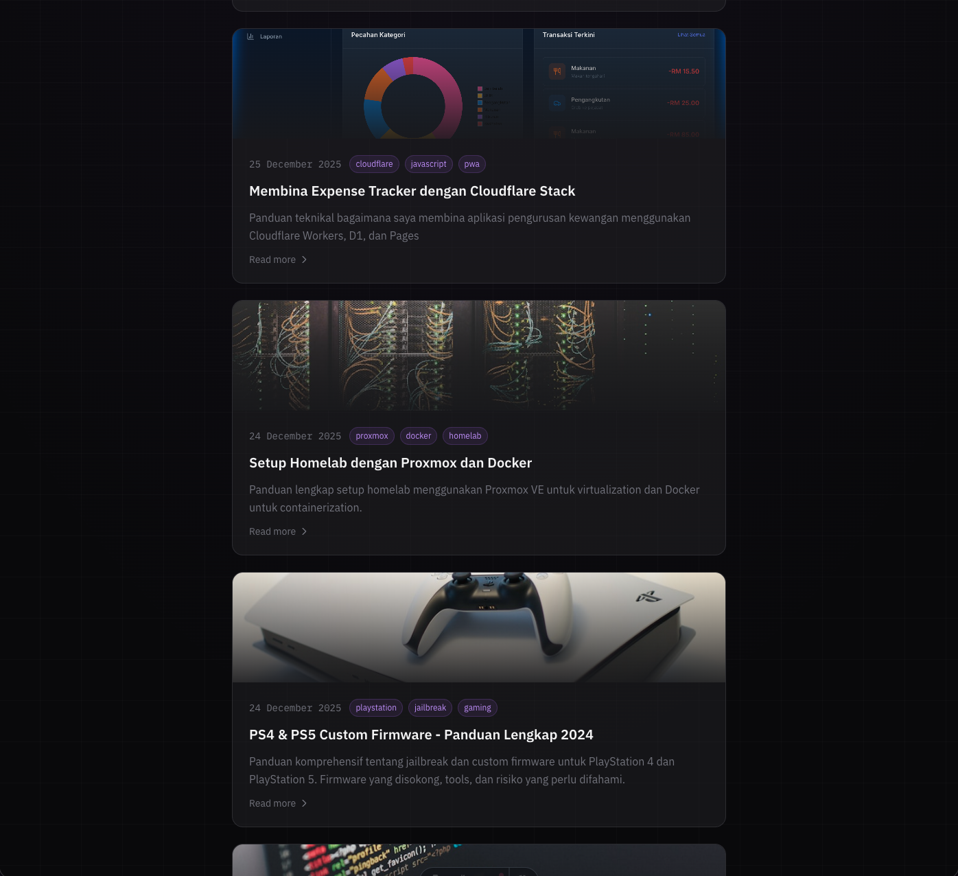 Mengurus Blog dengan Front Matter CMS